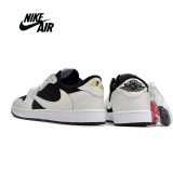 white/black shoes