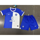 23-24 Atletico Madrid away kid kit