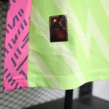 2023-24 Manchester City fluorescent green player version training