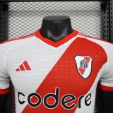 2023-24 River home white player version jersey
