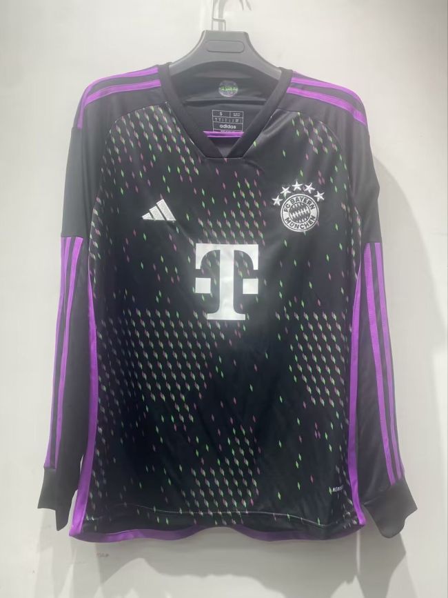 bayern 2023-24 black away long sleeve