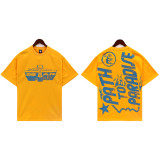 *2606 Jesus Cross trendy brand ins same style big logo short-sleeved T-shirt