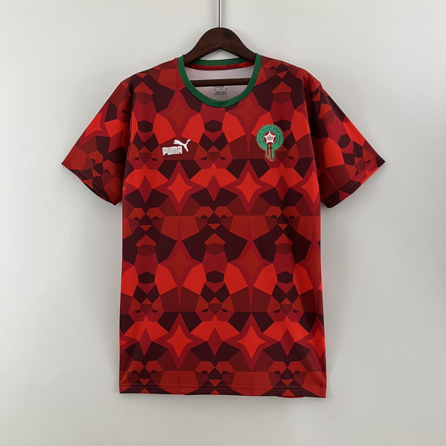 2023 Morocco home soccer jerseys 