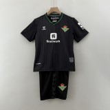 2023-24 Betis third away kids kit