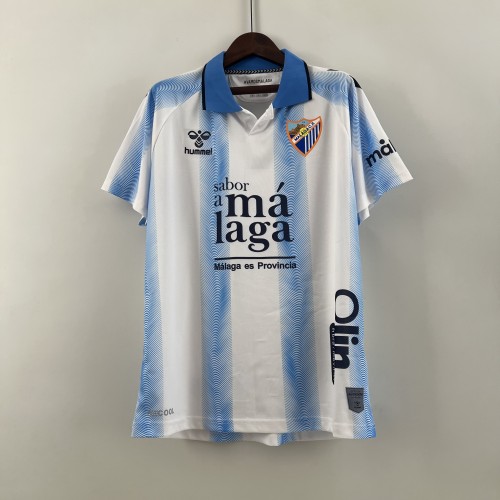 2023-24 Malaga home soccer jersey