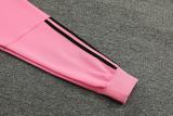 2023-24 Inter Miami Pink Half Zipper Hoodie Jacket+Pants