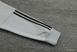 2023-24 Inter Miami Grey Half Zipper Hoodie Jacket+Pants