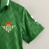 2023-24 Betis away green kids kit