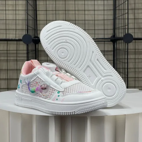 2023 Air Jordan new mermaid rotating button mesh shoes
