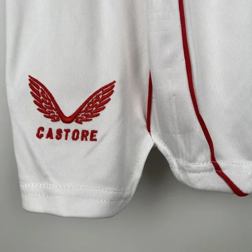 2023-24 Sevilla home kids jersey