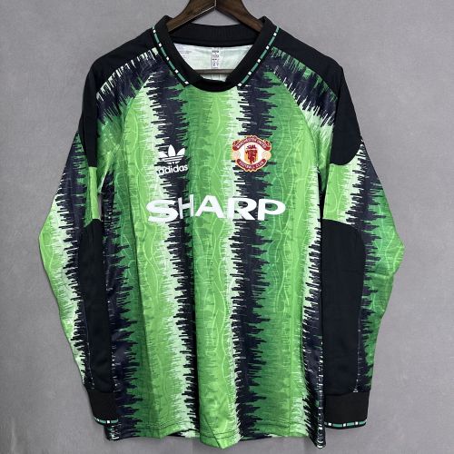 1990-92 MNU long sleeve goalkeeper jersey