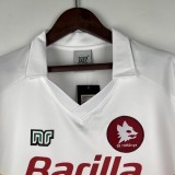 1990-91 Roma away white soccer jersey