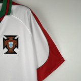 1996-97 Portugal away white retro jersey