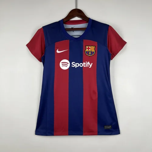 Barcelona 2023-24 woman home Soccer jersey