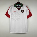 1996-97 Portugal away white retro jersey