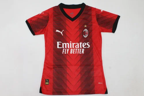 AC Milan 2023-24 woman home Soccer jersey