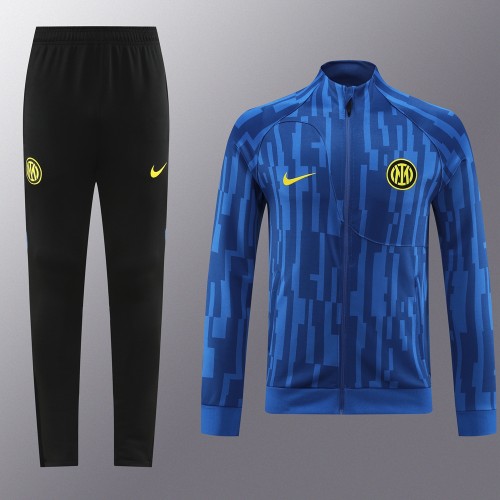 2023 Inter Milan 01 Blue Print Suit