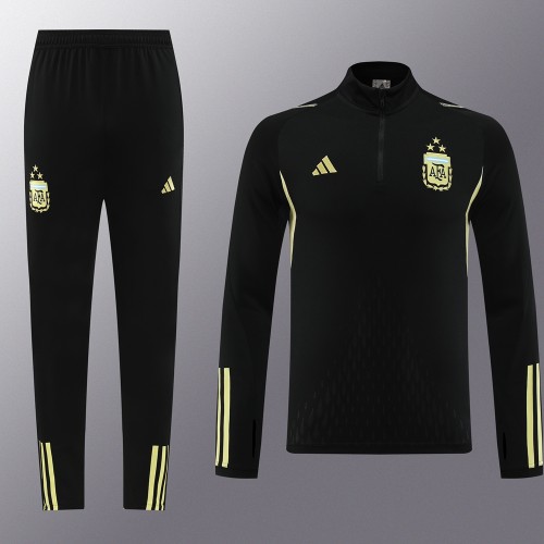 2023 Argentina 03 black half-pull suit (with steel seal)
