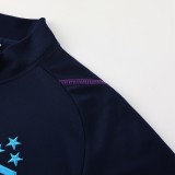 2023 Argentina 01 sapphire blue half-pull suit (with steel seal)