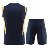 2023-24 Real Madrid dark blue vest suit