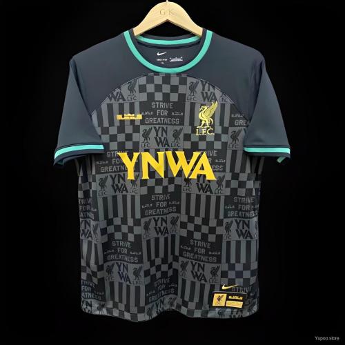 2023-24 Liverpool x Lebron YNWA Black Jersey S-4XL