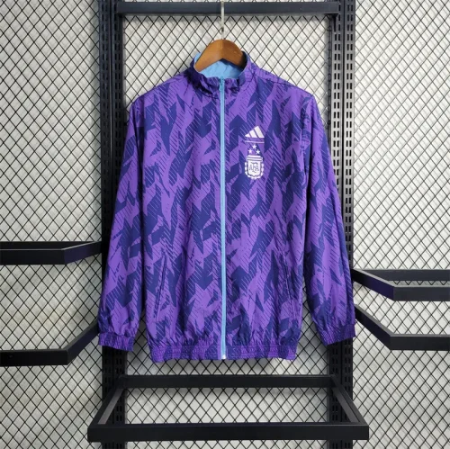 2023 Double-sided Windbreaker Argentina 3-star