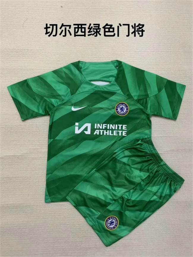 2023-24 chelsea Green Goalkeeper kit