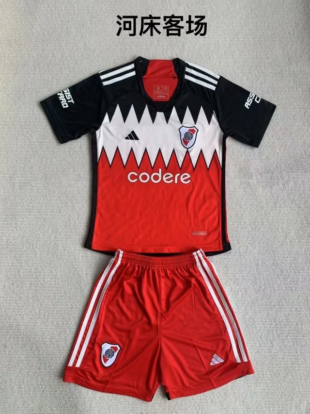 2023-24 River Plate away kids kit 