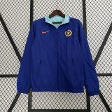 2023-24 chelsea Blue Reversible Windbreaker