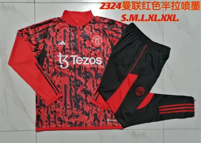 Manchester United 2023-24 long sleeve training clothes