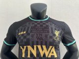 2023-24 Liverpool x Lebron YNWA Black Player version Jersey