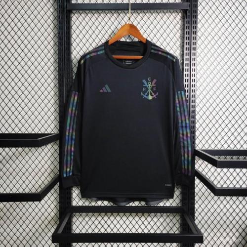 2023-24 Flamengo Away Long Sleeve Jersey