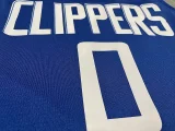 NBA Clippers blue logo model jerseys