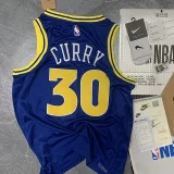23rd Season Warriors Retro Blue Jersey Nike Poole