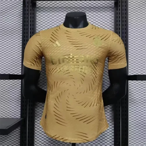 2023-24 Real Madrid special version Player version gold jersey
