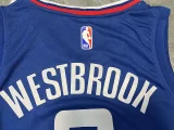 NBA Clippers blue logo model jerseys