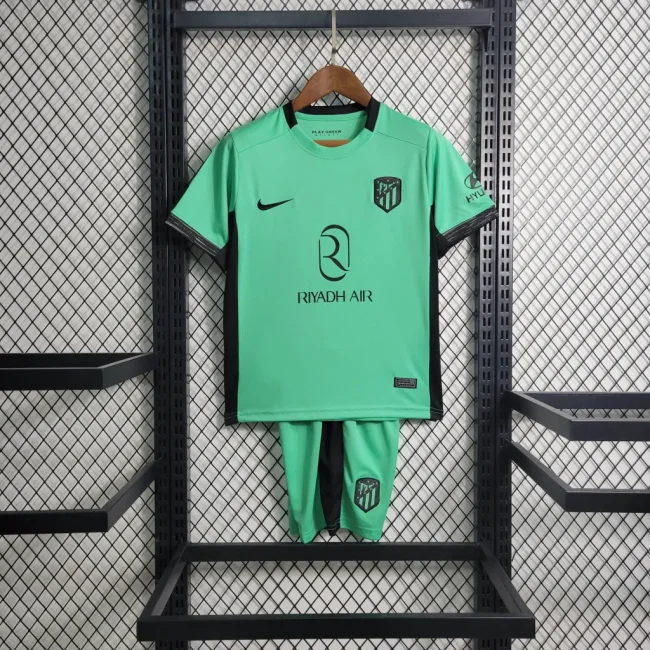 Atletico Madrid kids 2023-24 away soccer jerseys