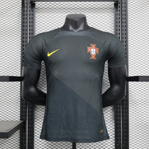 Portugal Special Edition Black Player's Edition Jersey