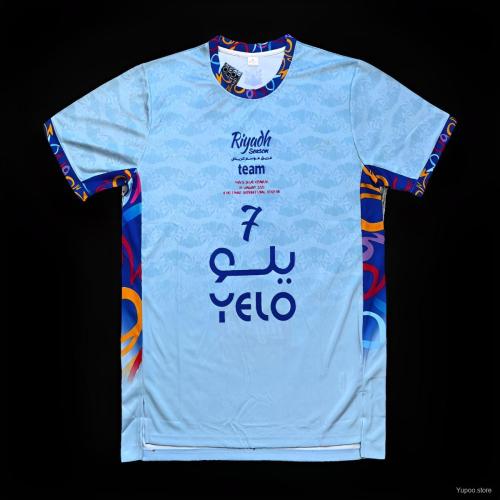 2023-24 Al-Nassr Ronaldo Blue ALL Stars Special Jersey