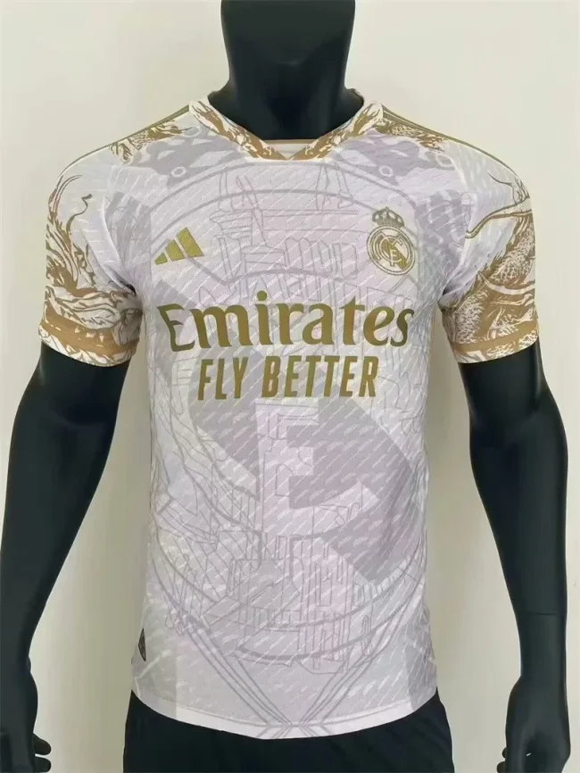 2023-24  White-Gold Special Edition Player Version Jersey