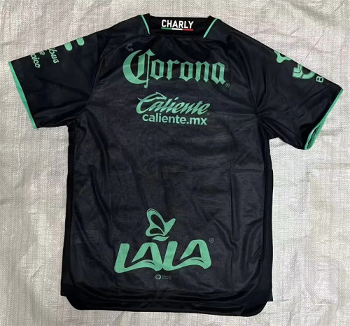 2023-24 Santos Laguna away black jersey