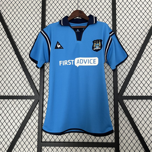 2002 Manchester City home retro jersey