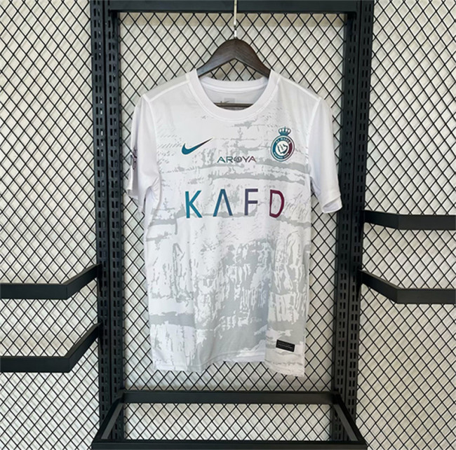 2023-24 Al-Nassr third away white jersey S-4XL
