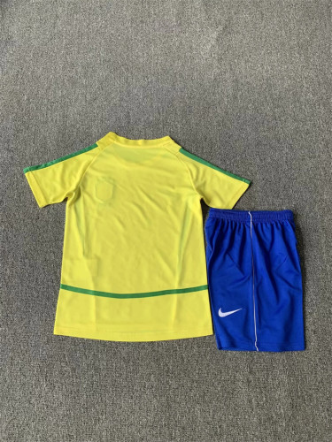 2002 Brazil home retro kids kit