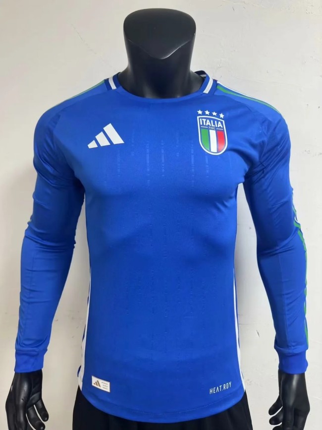 Italy 2024-25 home long sleeves player version