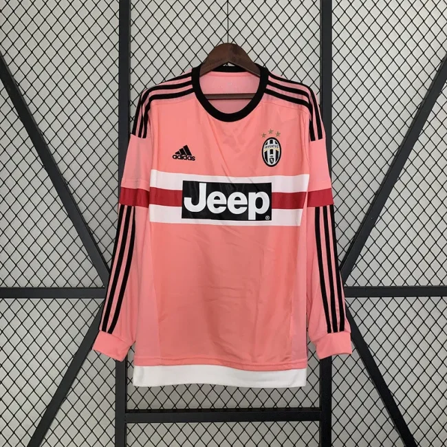 Juventus 2015-16 away long sleeve Retro soccer jerseys