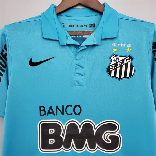 2012-13 Santos away retro soccer jersey