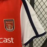 Arsenal 2001-02 home Retro soccer jerseys