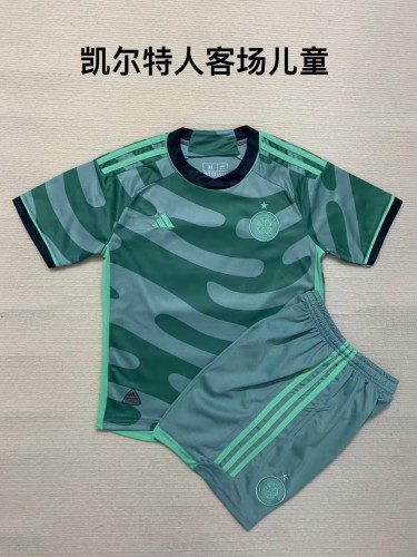 2023-24 Celtics third away Kids soccer jerseys