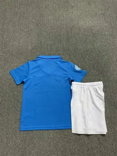 Napoli 1986-87 home Retro kids kit